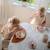 Set de table bébé en silicone antidérapant Powder pink confetti 4 - vertbaudet enfant 