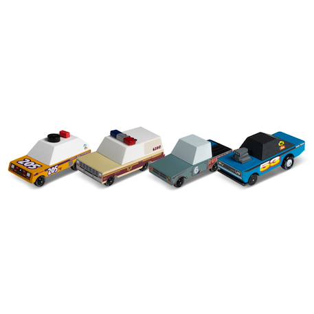 Set de 4 rust patrol - véhicules créatifs Multicolor 1 - vertbaudet enfant 