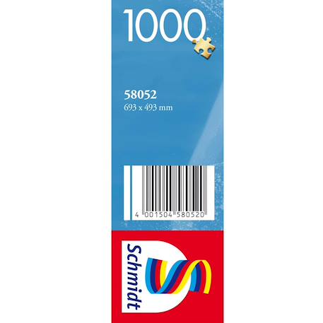 Puzzle la reine des neiges amour et magie 1000 pcs Bleu 5 - vertbaudet enfant 