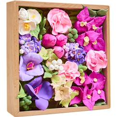 Kit pâte à modeler enfant fleurs art sensoriel inspiration - vertbaudet enfant