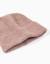 Bonnet en maille côtelé Mauve clair 2 - vertbaudet enfant 