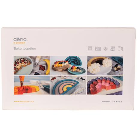 Moule à pâtisser  - arc en ciel Yellow 6 - vertbaudet enfant 
