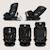Siège-auto pivotant 360° bastiaan rwf i-size 40-150 cm avec isofix, groupe 0/1/2/3 Black carbon+Grey stone+Red burgundy 2 - vertbaudet enfant 
