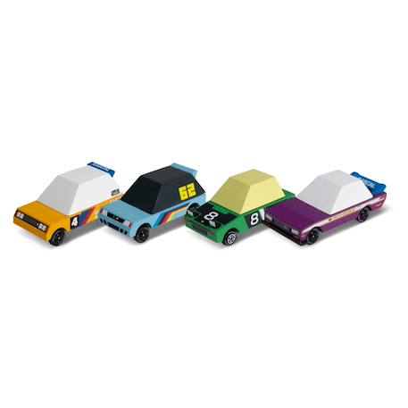 Set de 4 tokyo heat - véhicules créatifs Multicolor 1 - vertbaudet enfant 