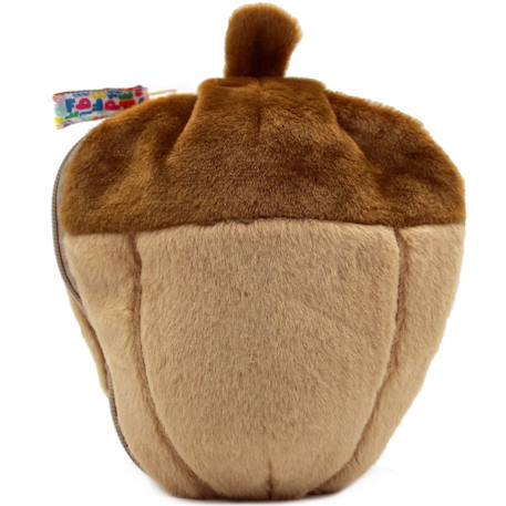 Peluche les flipetz noiset l'ecureuil-gland Marron, beige 3 - vertbaudet enfant 
