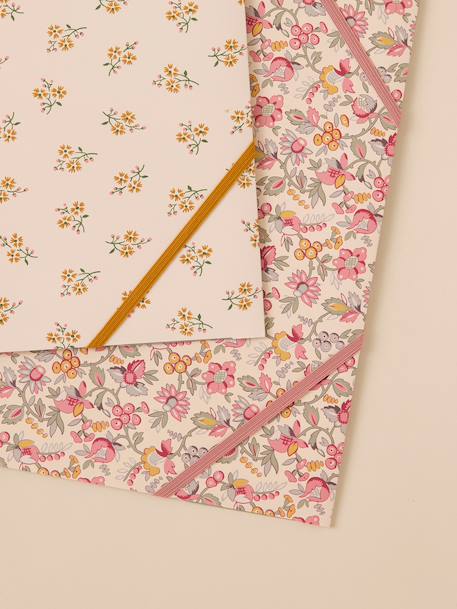 Lot de 2 pochettes papier Bleu jeans+Imprimé marine+Imprimé mireille 6 - vertbaudet enfant 