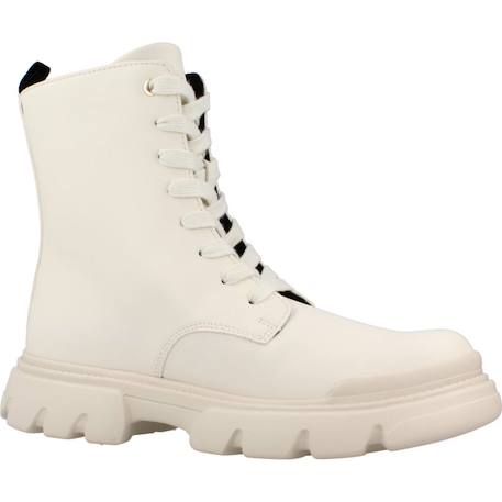Bottes fille modèle j junette g. Blanc+Noir 5 - vertbaudet enfant 