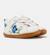 Baskets cuir peu cami Blanc naturel 121+Brun moyen 119 2 - vertbaudet enfant 