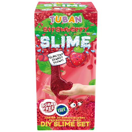 Kit slime enfant à fabriquer fraise Red 1 - vertbaudet enfant 
