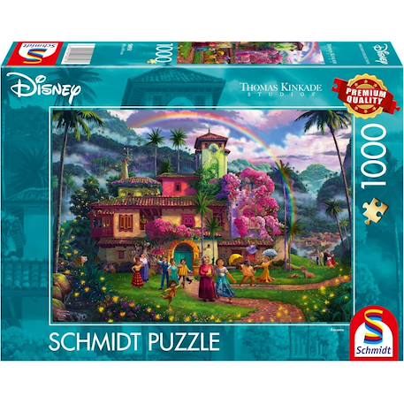 Puzzle le monde d'encanto 1000 pcs Bleu 1 - vertbaudet enfant 