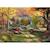 Puzzle rox et rouky jouent 1000 pcs Marron 2 - vertbaudet enfant 