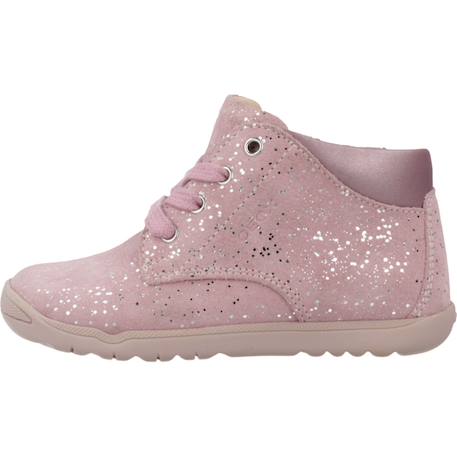 Baskets bébé fille en cuir macchia Rose c8011 2 - vertbaudet enfant 