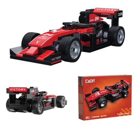 Voiture de course triumph legend 123 pièces Rouge 2 - vertbaudet enfant 