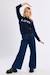 Pull en maille 'love' - fille Navy blue 3 - vertbaudet enfant 