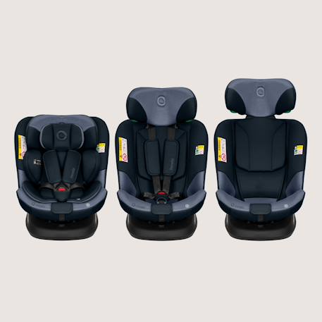 Siège-auto pivotant 360° bastiaan plus i-size 40-150 cm avec isofix Beige chocolate+Black carbon+Navy blue+Pink mauve 14 - vertbaudet enfant 