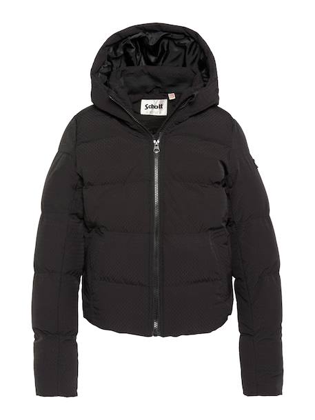 Doudoune à capuche Noir+Stone 4 - vertbaudet enfant 