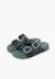 Sandales caoutchouc habana double boucle imprimé animal Noir+Vert 10 - vertbaudet enfant 