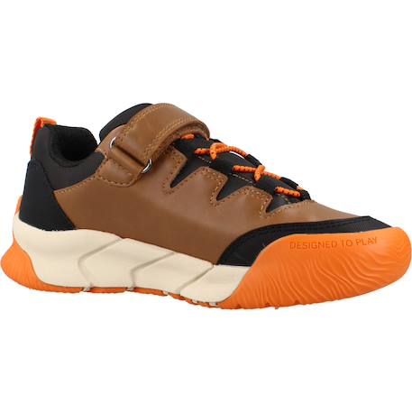 Baskets enfant garçon flexyper Marron c0013+Vert c3009 5 - vertbaudet enfant 
