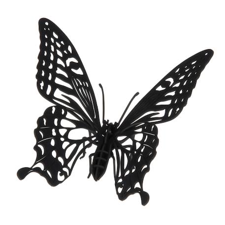 Modèle en papier 3d - papillon Noir 4 - vertbaudet enfant 