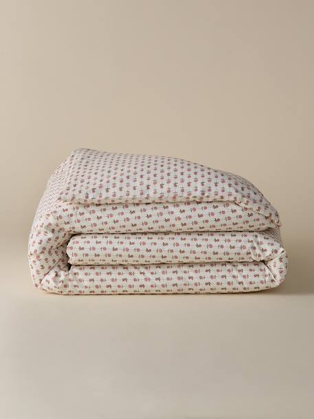 Housse de couette percale de coton 'lucette' Imprime multico 4 - vertbaudet enfant 