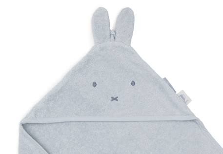 Cape de bain bébé éponge à capuche miffy Cloudy blue+Silk rose 4 - vertbaudet enfant 