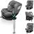 Siège-auto pivotant 360° braam i-size 40-150 cm avec isofix, groupe 0/1/2/3 Black carbon+Grey stone 7 - vertbaudet enfant 