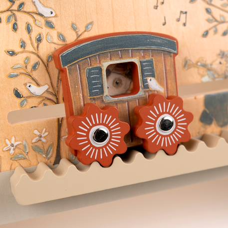 Chariot de marche forêt magique Beige 5 - vertbaudet enfant 