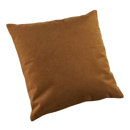 Coussin velours effet peau de pêche Beige+Bleu+Cuivre+Jaune moutarde+Marron brun+Vert olive 9 - vertbaudet enfant 