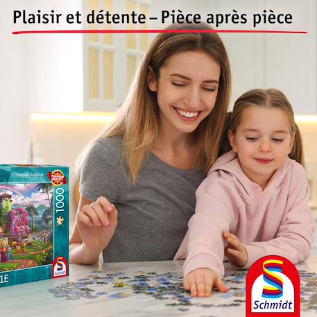 Puzzle le monde d'encanto 1000 pcs Bleu 6 - vertbaudet enfant 