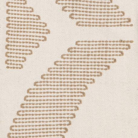 Tapis inuit en coton avec motif en relief brodé Beige 3 - vertbaudet enfant 