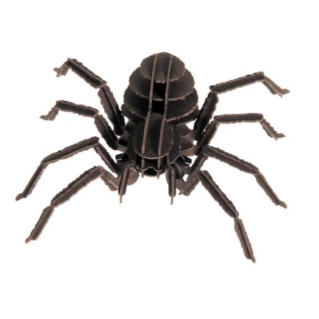 Modèle en papier 3d - tarantule Noir 2 - vertbaudet enfant 