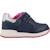 Baskets bébé fille en cuir Bleu cb48n+Rose c0514 1 - vertbaudet enfant 