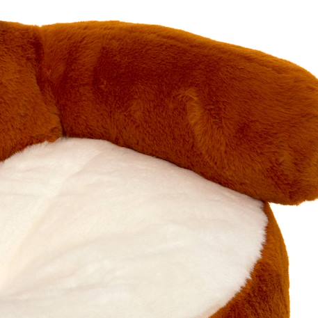 Fauteuil peluche douillet - Zafa Gris+Orange+Vert 6 - vertbaudet enfant 