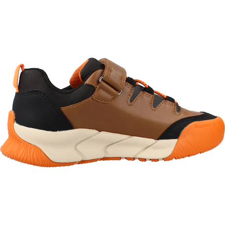 Baskets enfant garçon flexyper Marron c0013+Vert c3009 1 - vertbaudet enfant 