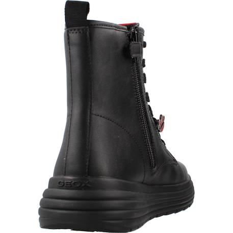 Bottes enfant fille en cuir Noir 3 - vertbaudet enfant 