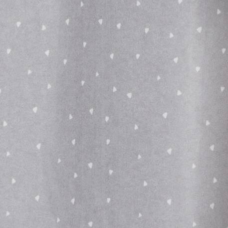 Rideau occultant à oeillets motif triangles Gris clair 2 - vertbaudet enfant 