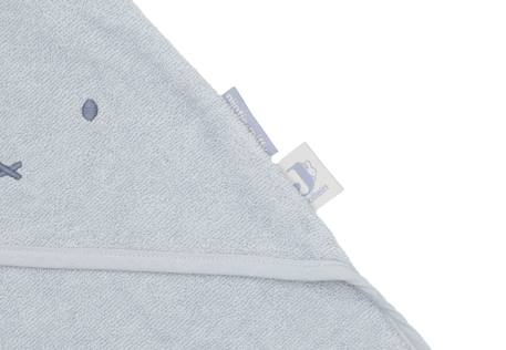 Cape de bain bébé éponge à capuche miffy Cloudy blue+Silk rose 5 - vertbaudet enfant 