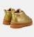 Baskets cuir brutus Bourgogne 016+Or 017 9 - vertbaudet enfant 