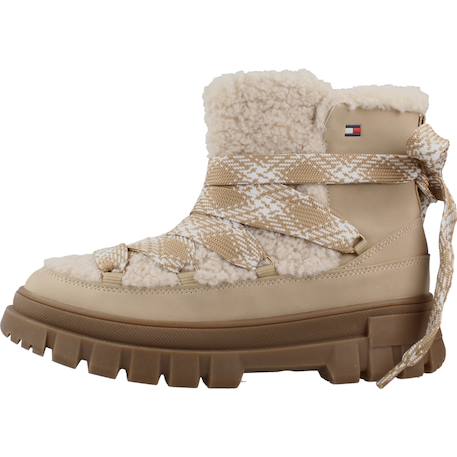 Bottines fille modèle bootie Brun clair bgowht 2 - vertbaudet enfant 