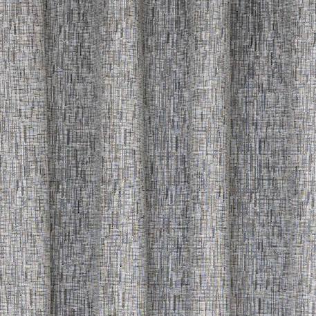 Rideau occultant effet lin chiné Beige+Gris foncé 5 - vertbaudet enfant 