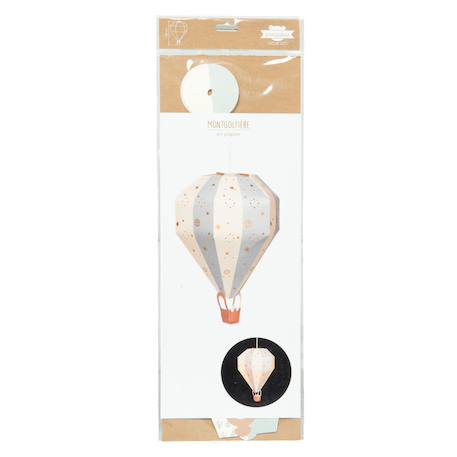 Suspension montgolfière cirque bleue 46 Blanc 4 - vertbaudet enfant 