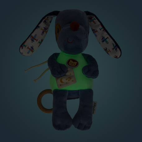 Peluche musicale phosphorescente jules Bleu 5 - vertbaudet enfant 