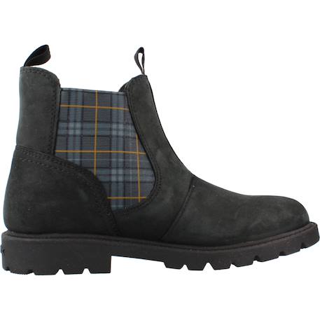 Bottines enfant fille en cuir Vert 4 - vertbaudet enfant 