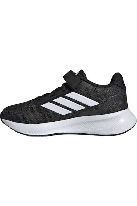 Baskets garçon à lacets runfalcon 5 Noir / blanc+Noir black 3 - vertbaudet enfant 