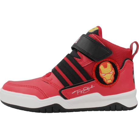 Baskets enfant garçon perth Noir c0039+Rouge c0020 8 - vertbaudet enfant 