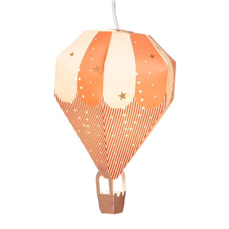 Suspension montgolfière cirque   2 Rouge 1 - vertbaudet enfant 