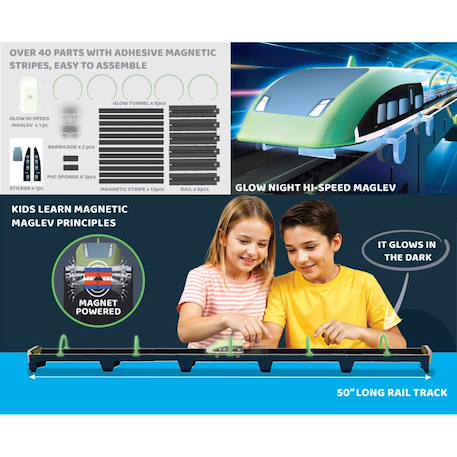 Tgv à sustentation magnétique Multicolor 5 - vertbaudet enfant 