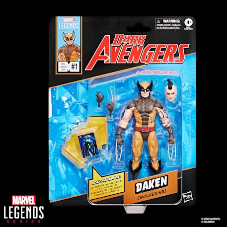 Figurine marvel legends daken wolverine noir Noir 2 - vertbaudet enfant 