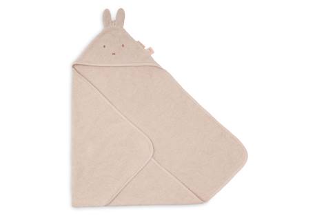 Cape de bain bébé éponge à capuche miffy Cloudy blue+Silk rose 7 - vertbaudet enfant 
