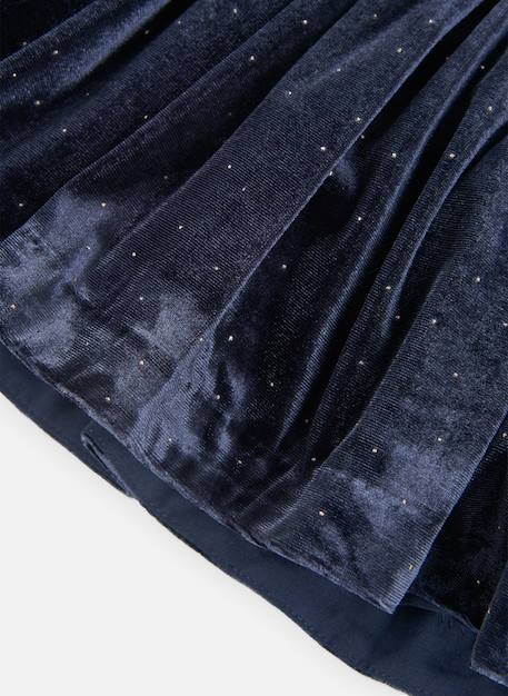 Robe fille avec reflets Bleu 4 - vertbaudet enfant 